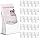 Dianelhall 25 Pcs Cardboard Brochure Holder 4.33x5.51 Rack Card Stand