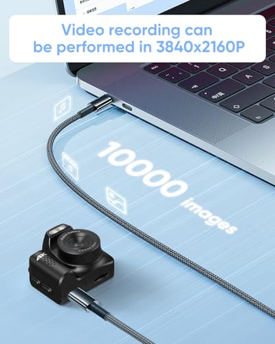 Mini Keychain Camera 4K 64MP Retro Mini Digital Camer Set with 32GB Card