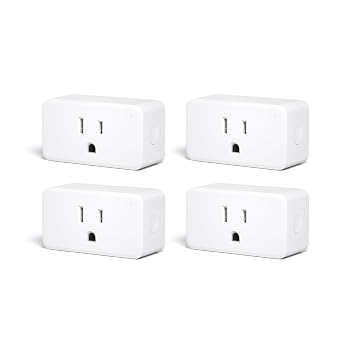 THIRDREALITY Smart Plug Gen3 4 Pack,Precise Real-time Power Meter,15A Outlet, Enhanced Zigbee Repeater,ETL Certified,ZigBee Hub Needed,Work with Home Assistant,Compatible Echo Devices and SmartThings