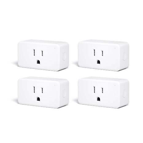 THIRDREALITY Smart Plug Gen3 4 Pack,Precise Real-time Power Meter,15A Outlet, Enhanced Zigbee Repeater,ETL Certified,ZigBee Hub Needed,Work with Home Assistant,Compatible Echo Devices and SmartThings