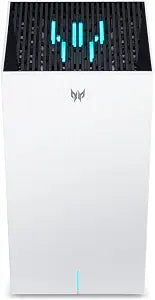Predator Connect T7 Wi-Fi 7 BE11000 Mesh Gaming Router | Intel Killer Prioritization Engine | Up to 3000 Sq. Ft. | Up to 200 Devices | 2.5Gbps WAN & 2 x 1Gbps LAN | Lifetime Internet Security