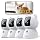 2.5K Indoor Security Camera 4pack, Free AI Person/Pet/Cry Detection, 4MP Baby/Dog/Cat/Pet Camera with Phone App, Pan Tilt WiFi, Night Vision, Full Duplex Audio for Home Security