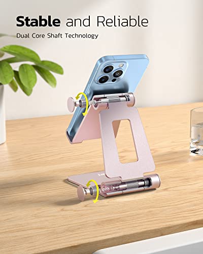 Nulaxy Full Aluminum Dual Folding Cell Phone Stand f | Phone Accessori - Image 5