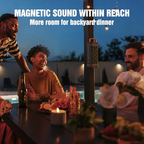 TRAVOR Rugged Magnetic Bluetooth Speaker for Golf Cart & Outdoor - Image 7
