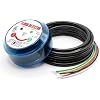 HVAC Flood Sensor Water Leak Detector with Internal Audible Alarm, 12-30V AC/12-36V DC 3A High Load 5-Wire Condensate Overflow Switch for Primary/Secondary Drain Pans, Mini-Splits & Furnaces, ETL