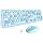 MOFII Wireless Keyboard and Mouse Combo Silent, Slim Compact 2.4G USB Full Size, Cute 110 Keys Keyboard for PC, Notebook, MacBook, Tablet, Laptop, Windows System - Image 9