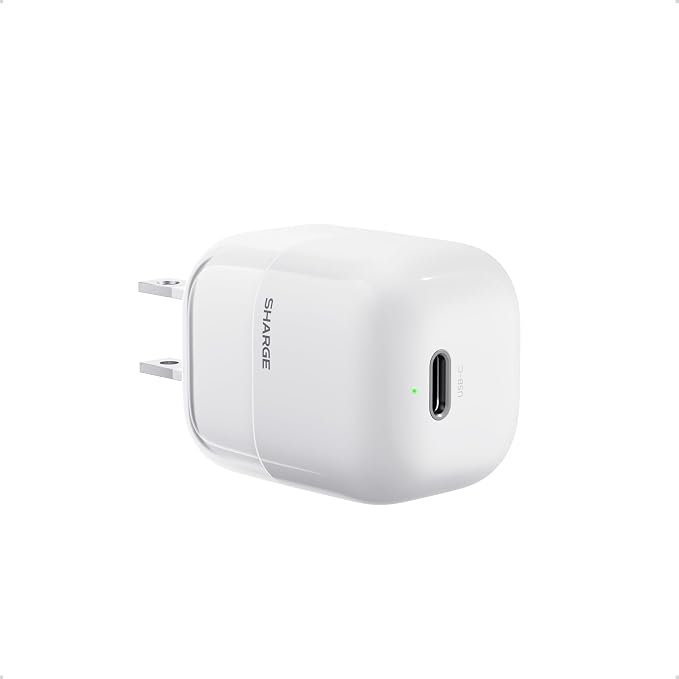 SHARGE 40W Compact USB C Wall Charger Gan Fast Charging Block Foldable Plug