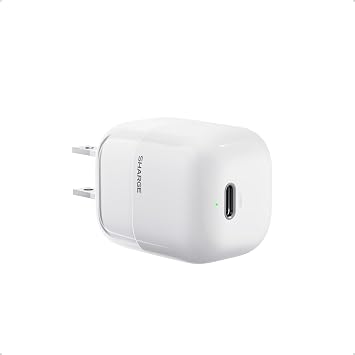 SHARGE 40W Compact USB C Wall Charger Gan Fast Charging Block Foldable Plug