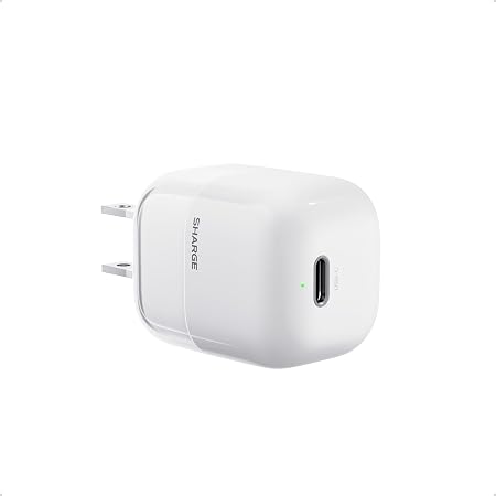 SHARGE 40W Compact USB C Wall Charger Gan Fast Charging Block Foldable Plug