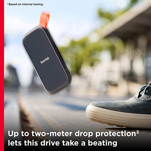 Sandisk 1TB Portable SSD, Up to 800MB/s Read Speeds, Black (Old Model)