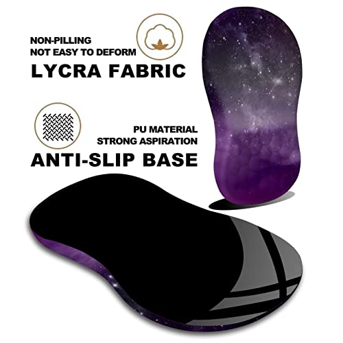Mouse Pad Wrist Support, Ergonomic Mouse Pad with Massage Dot, Comfortable Computer Mouse Pad for Laptop, Wrist Rest Pain Relief Mousepad with Non-Slip PU Base for Office & Home, 12 x 8 in