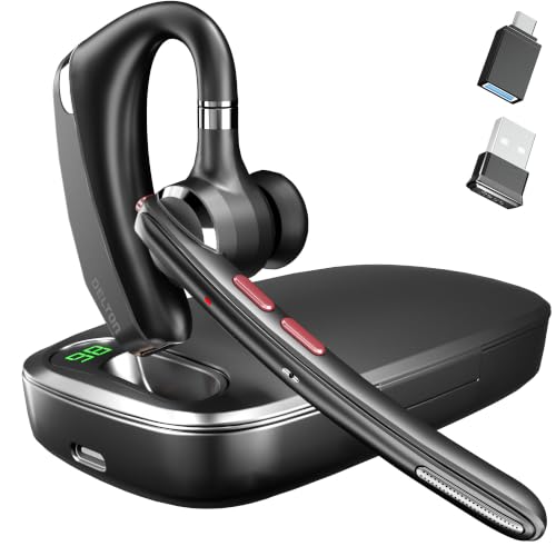 Delton 95X Bluetooth Mono Computer Headset with Charging Case