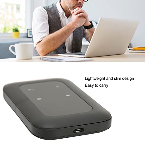H806 Portable WiFi Hotspot, LED Smart Display, Multifunctional Card Inserted High Speed Mobile WiFi Hotspot for Car Outdoor Travel