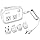 220V to 110V Converter Travel Adapter, FOVAL International Step Down Power Converter for Hair Straightener/Curler with 18W USB-C Port Voltage Converter US to Europe Italy UK AU China Plug (White)