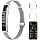 Smart Bracelet,Activity&Fitness Trackers,Touch Screen/Sleep Tracker/Heart Rate/Blood Oxygen,5ATM Waterproof,Multiple Sports Modes,Free App for iOS Android (White)