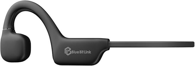 Bone Conduction Sports Headphones – Open-Ear Bluetooth 5.3 Wireless Earphones, Lightweight & Sweatproof, IPX5 Waterproof Headset for Running, Cycling & Hiking