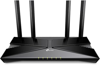 TP-Link - Archer AX3000 Pro Dual-Band Wi-Fi 6 Router - Black (Renewed)