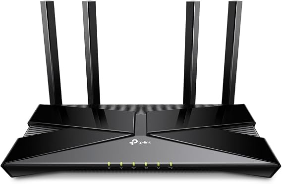 TP-Link - Archer AX3000 Pro Dual-Band Wi-Fi 6 Router - Black (Renewed)