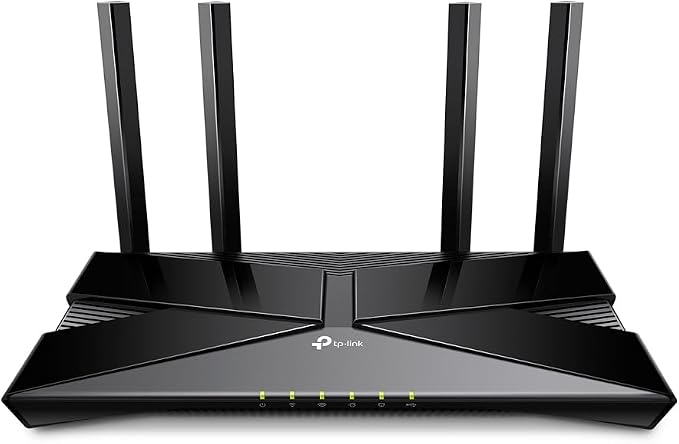 TP-Link - Archer AX3000 Pro Dual-Band Wi-Fi 6 Router - Black (Renewed)