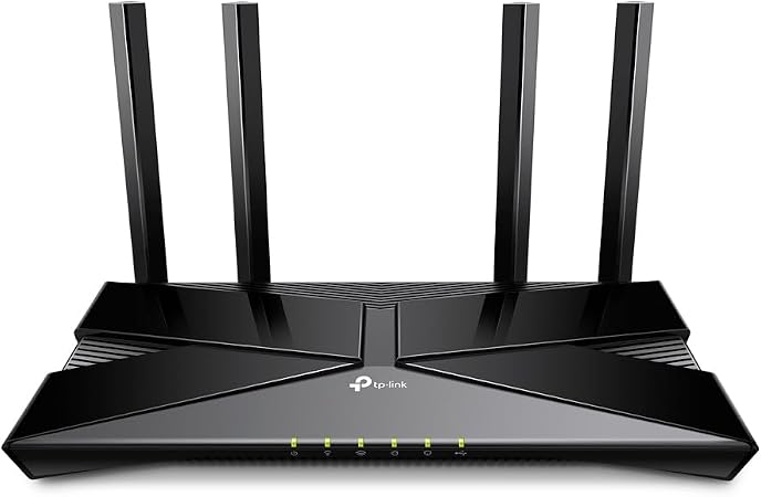 TP-Link - Archer AX3000 Pro Dual-Band Wi-Fi 6 Router - Black (Renewed)