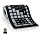 Silicone Keyboard, Foldable Wireless Rollup Keyboard for Computer, Laptop