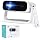ZDK Smart Projector with WiFi & Bluetooth: Android 14 OS 210 ANSI, Built-in Streaming Apps & AirPlay/Miracast, Indoor Home Theater
