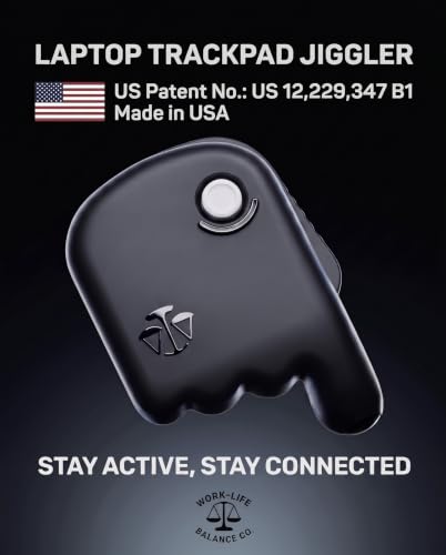 Trackpad Mouse Jiggler Made in USA Silent Undetectable Touchpad Mouse Mover