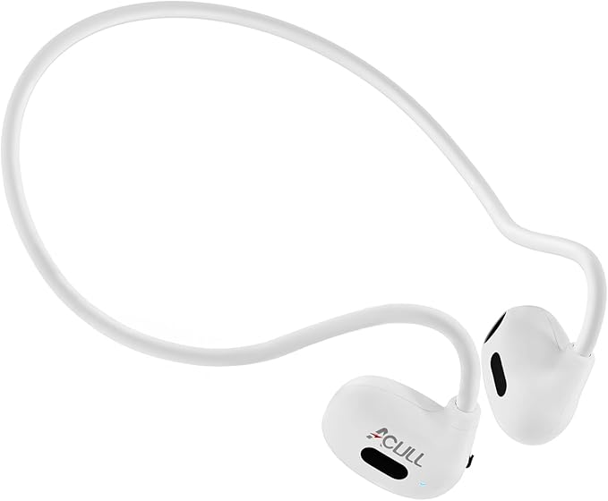 Open Ear Headphones Bluetooth 5.3, Air Conduction Sport Headphones with 12H Playtime, IPX6 Waterproof, Lightweight 20g Painless Wireless Earbuds for Running, Cycling, Workout
