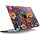 Tuiklol for MacBook Pro 14 Inch Case 2025-2021 Release M5 A3434 /M4 A3112 A3401 A3185/M3 A2918 A2992/M2 A2779/M1 A2442 Pro/Max,Hard Shell Case with Screen Protector for Touch ID, Color Flower Black