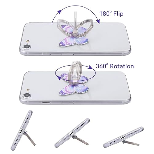 Butterfly Cell Phone Ring Stand — Secure 360° Grip - Image 4