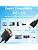HDMI to VGA Cable 6 Feet, Computer HDMI to VGA Monitor Cable 1080P@60Hz Video Cord (Male to Male) Compatible for Computer, Desktop, Laptop, PC, Monitor, Projector, HDTV and More, Uni-Directional