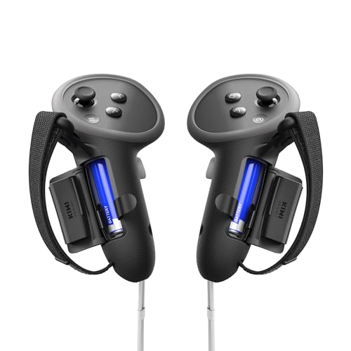 KIWI design Non-Slip Controller Grips with Battery Opening for Quest 3/3S