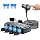 HURMAI Cigarette Lighter Splitter 216W 4 Socket USB C Car Adapter