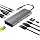 10-in-1 USB-C Docking Station with Dual 8K HDMI, 5Gbps USB 3.0, 100W PD Charging, Gigabit Ethernet, SD/TF Card Reader, Audio, Compatible with Windows/macOS/Linux