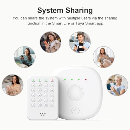 PGST Home Security Systems 12-Piece Kit (Newest Mode | Smart Home - Image 7