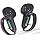 Controller Grips Compatible with Meta Quest 3S/Quest 3, Upgraded All-Silicone Controller Grips Cover for Quest 3S/Quest 3 with Battery Opening and Knuckle Straps Protector