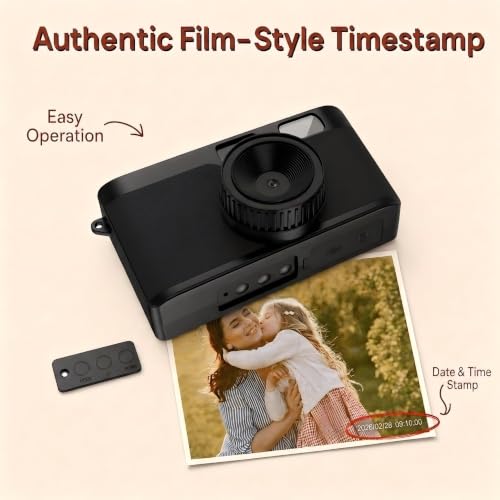 Yatao Retro Screen Free Digital Camera, Film-Style Filters for Photography - Image 6