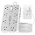 6 FT Surge Protector Power Strip with 6 USB, 16 Outlets, 2400J