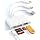 Flash Drive Adapter for iPhone/Android/PC, 4-in-1 Reader with SD/TF/USB-A/C