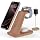 3 in 1 Wireless Charging, Wireless Charger Stand for Multiple Apple Devices, Wireless Charger for iPhone 17 16 15 14 13 12 11 Pro Max XS XR 8, Apple Watch 11 9 8 7 6 SE 5 4 3 2, AirPods 3/2/Pro