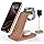 3 in 1 Wireless Charging, Wireless Charger Stand for Multiple Apple Devices, Wireless Charger for iPhone 17 16 15 14 13 12 11 Pro Max XS XR 8, Apple Watch 11 9 8 7 6 SE 5 4 3 2, AirPods 3/2/Pro
