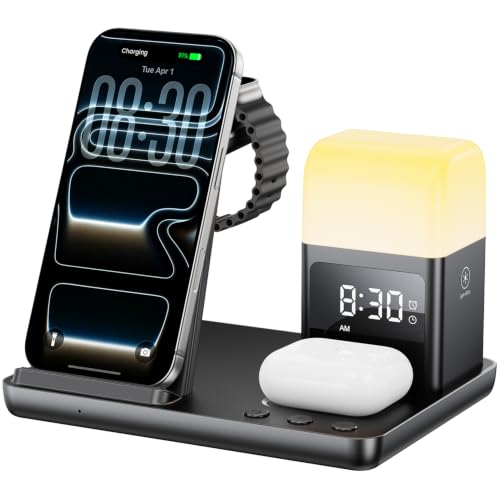 6 in 1 Wireless Charging Station for Multiple Device | Wireless Charge - Image 2