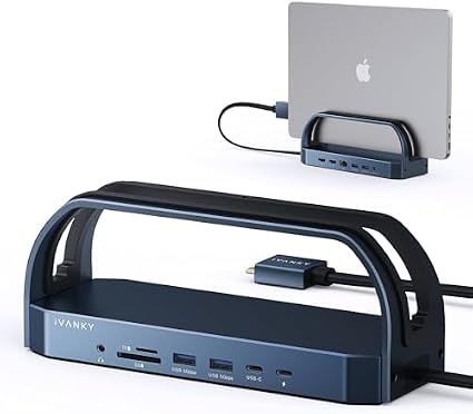 iVANKY 12-in-2 Dual Display Dock for MacBook Pro with 150W Power Adapter