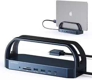 iVANKY 12-in-2 Dual Display Dock for MacBook Pro with 150W Power Adapter