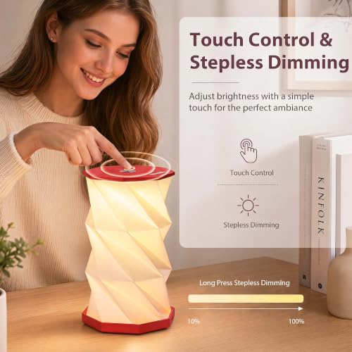 Portable Foldable Table Lamp, Japanese Gift, Paper Lantern Lights