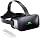 3D VR Headset, Virtual Reality 3D VR Glasses, Anti-Blue Light Adjustable 3D Headset Helmets for iPhone or Android Compatible with 4.5” to 6.7” inch with Controller(Black)