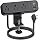 3 Outlet Desk Clamp Power Strip, 6.5 ft Extension Cord, Flat Plug