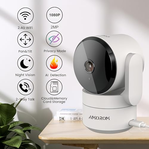 Home Security Cameras, Alexa Camera for Baby/Elderly | Home Security C - Image 3