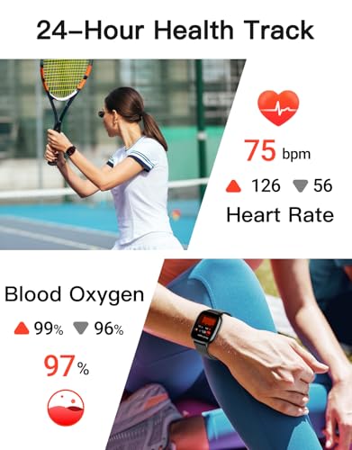 HUAKUA Smart Watch for Men Women with GPS Built-in A | Smartwatches - Image 5