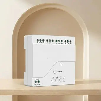 WiFi Remote Control Relay Module with RF433mhz Support Compatible with Tuya Smart Life App 4-Channel